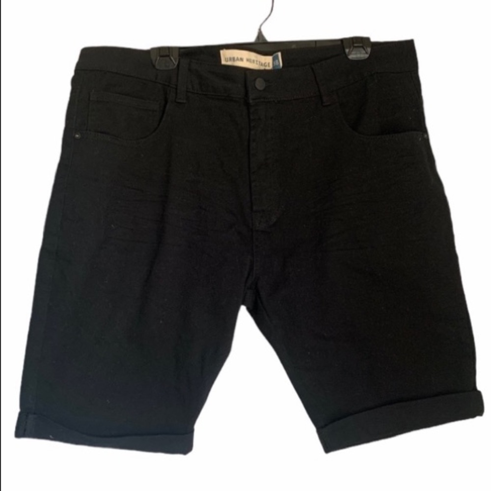 Black Denim Bermuda Shorts…EUC!!!